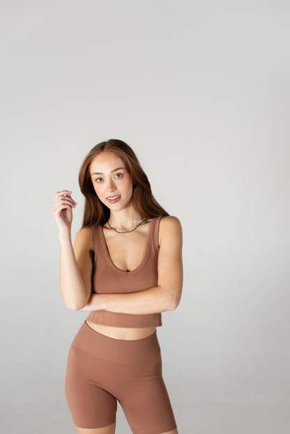 Carmen Top Leather