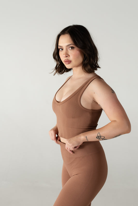 Carmen Top Leather