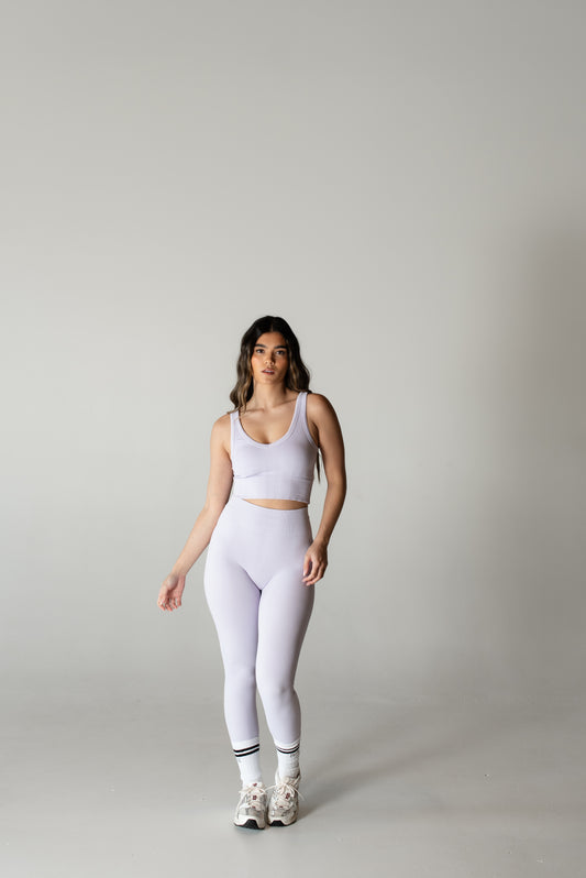 Carmen Top Lavender Petal